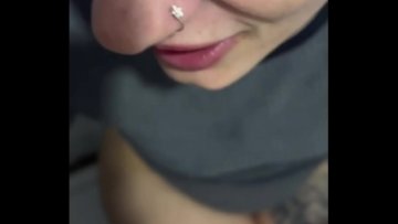 Horny Metro Adventure Ends Heated Blowjob