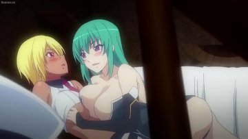 Naughty anime lesbians satisfy each other