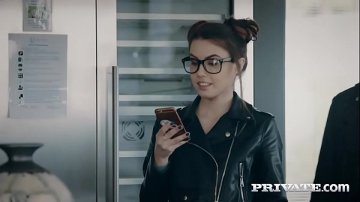 Little nerd fucked stepbrother