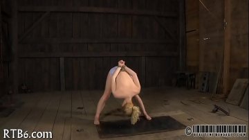 Amateur blonde sadomasochist