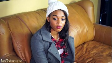 sexy young woman wants become porn actress.