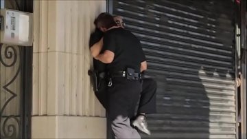 Topless asks cock mall parking