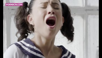 Sexy horny Japanese masturbates hard until orgasm