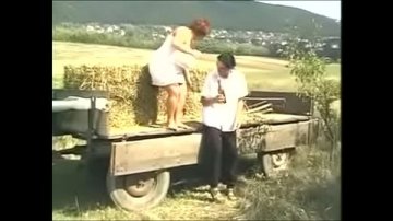 Hungarian fucks with farmer nature