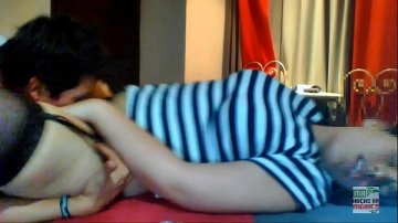 Young Mexican bitch runs away from college cock