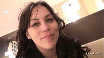 Appetizing brunette enjoys anal game